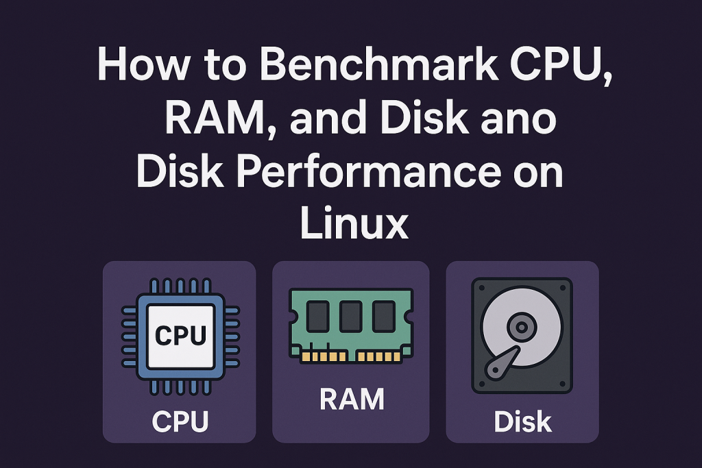How to Benchmark CPU, RAM, and Disk Performance on Linux