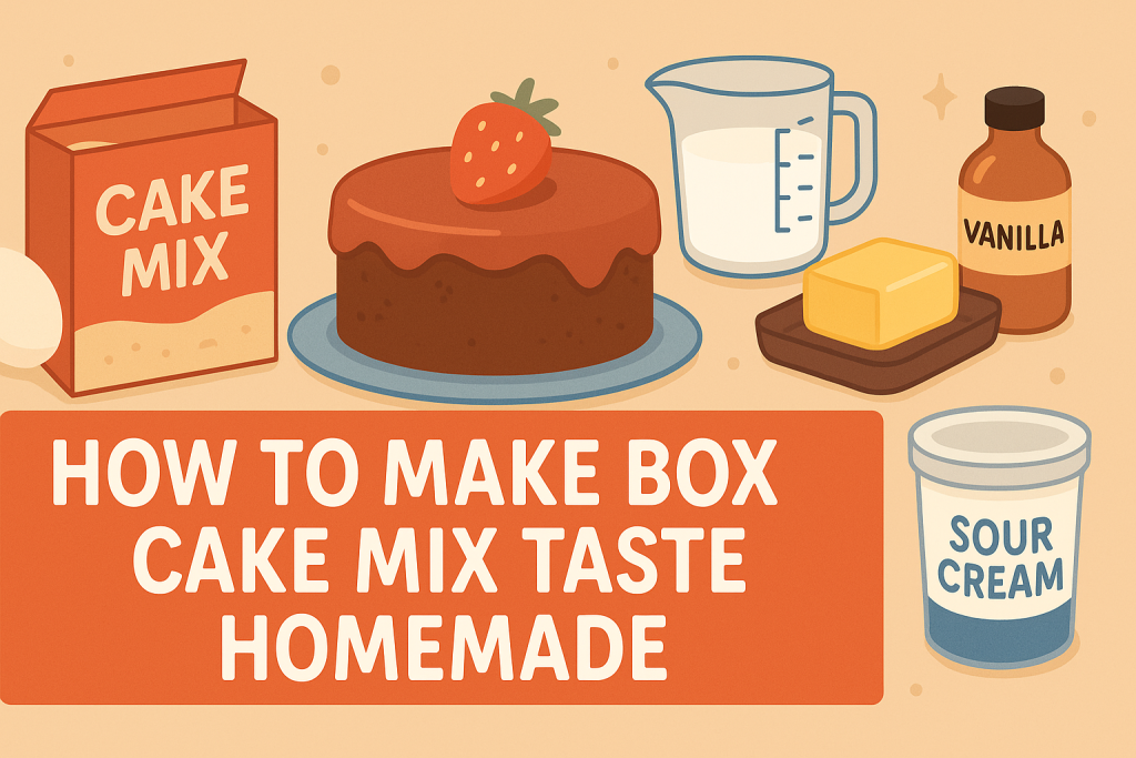 How to Make Box Cake Mix Taste Homemade: Easy Hacks & Pro Tips