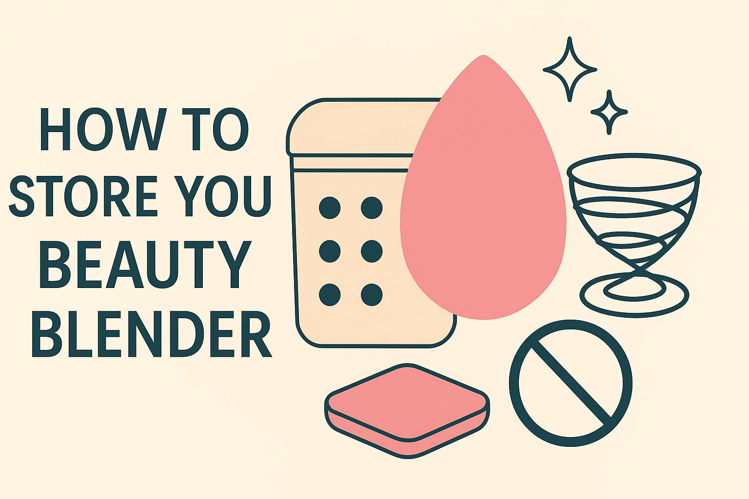 How to Store Beauty Blender
