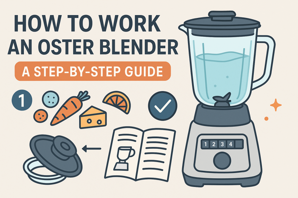 How to Work an Oster Blender: A Step-by-Step Guide