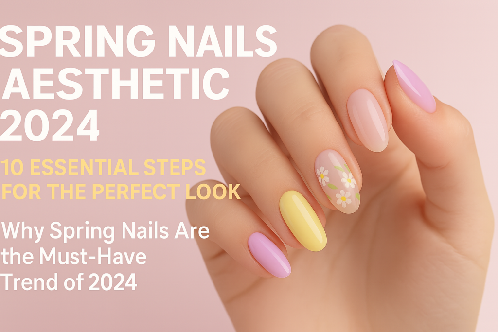 How to achieve the perfect Spring Nails Aesthetic 2024 look