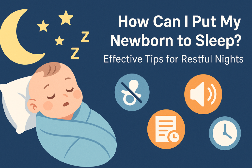 how can i put my newborn to sleep