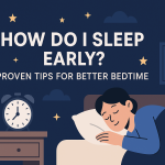 how do i sleep early