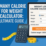 how many calories a day for weight loss calculator