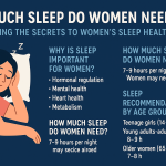 how much sleep do women need
