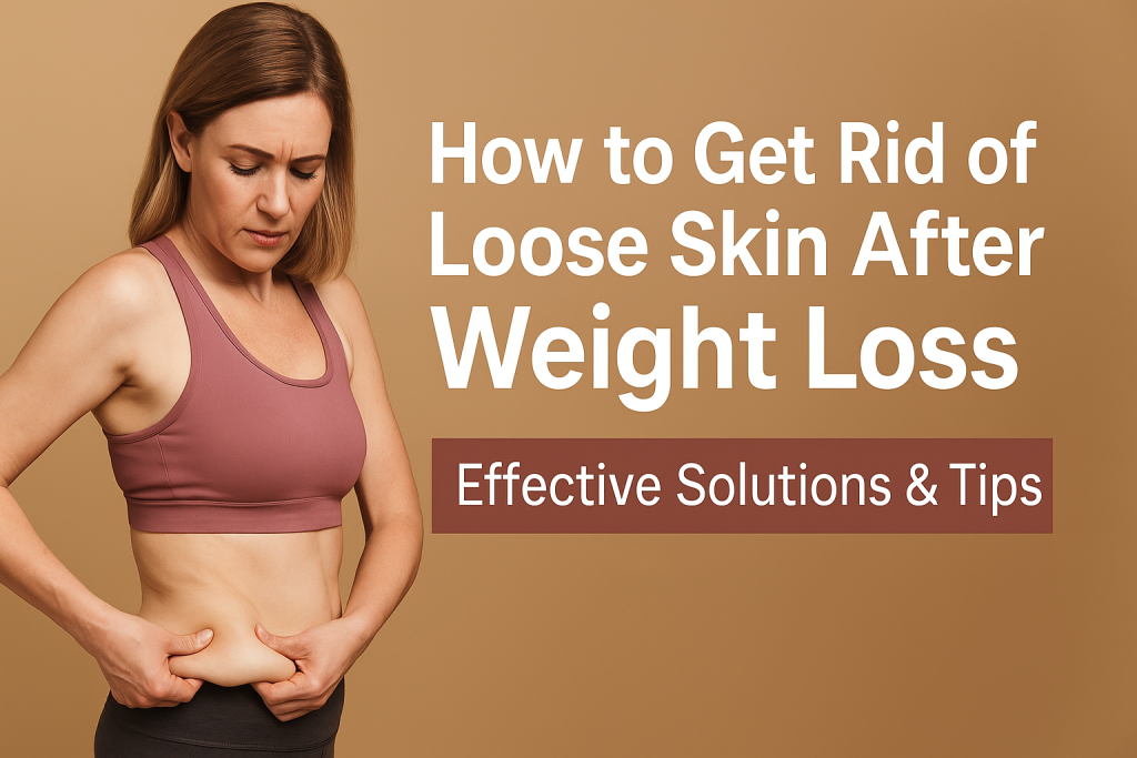 how to get rid of loose skin after weight loss