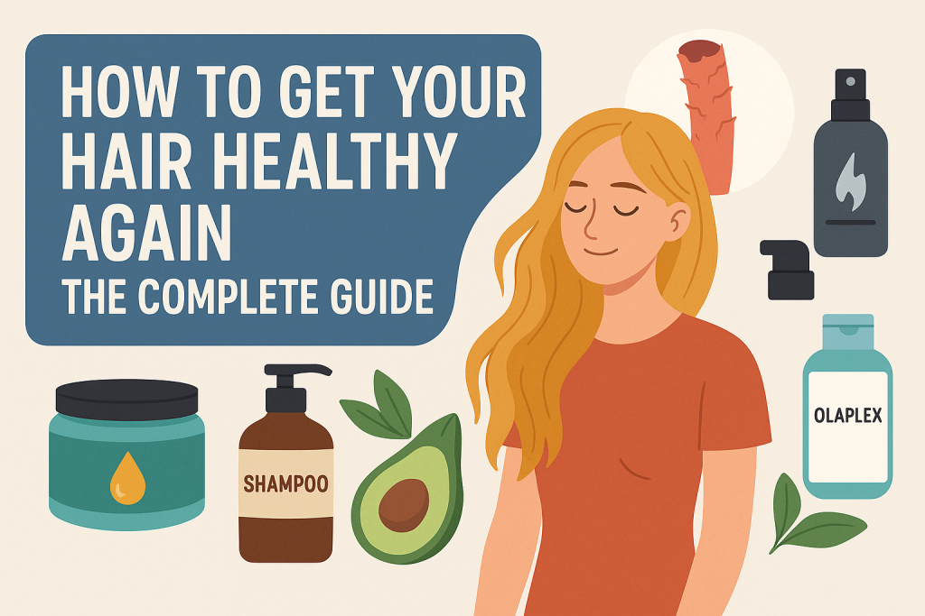 how to get your hair healthy again
