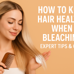 how to keep hair healthy when bleaching