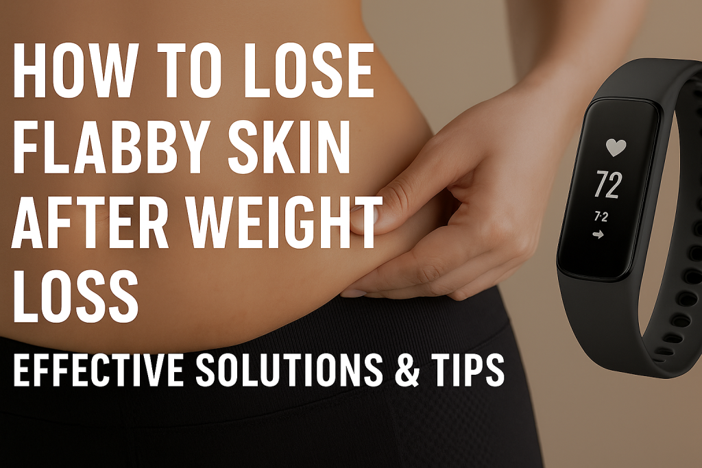 how to lose flabby skin after weight loss