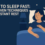 how to sleep fast