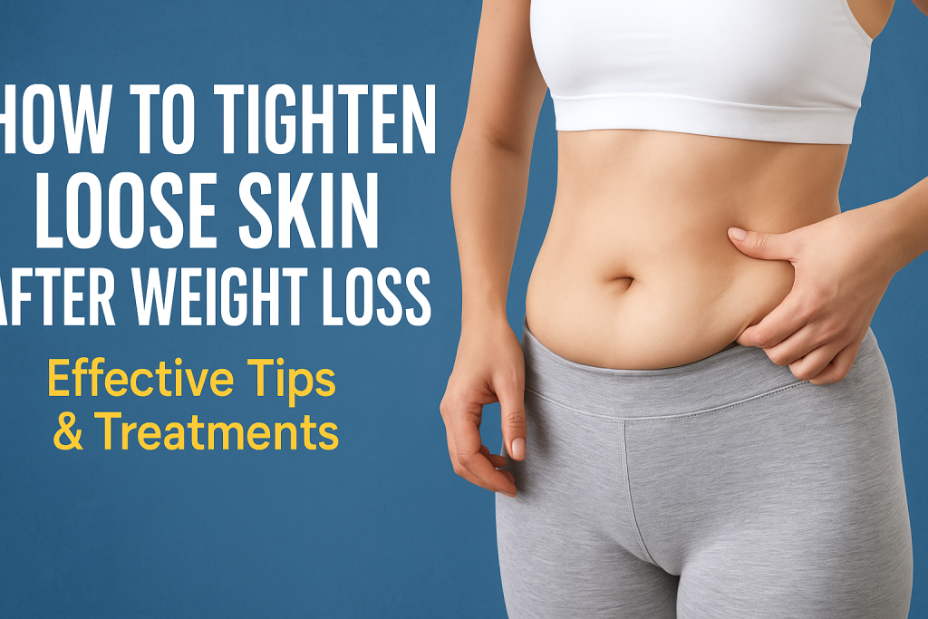 how to tighten loose skin after weight loss