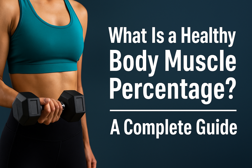 what is a healthy body muscle percentage