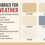 How to choose the best fabric for hot weather