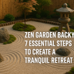 How to create a zen garden in your backyard