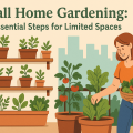 How to start a small home garden with limited space