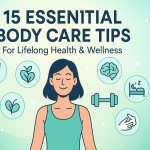 Invest in your health: 15 essential body care tips for lifelong wellness