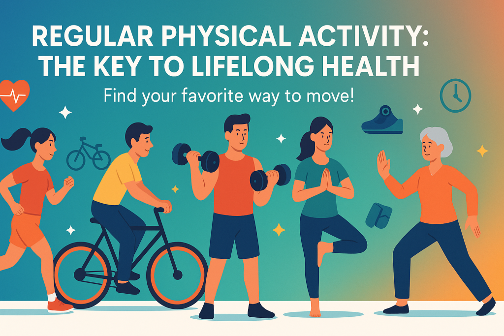 Stay active, stay young Discover the joy of movement at every age!