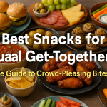 What are the best snacks to serve at a casual get-together