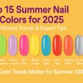 What are the best summer nail colors for 2025