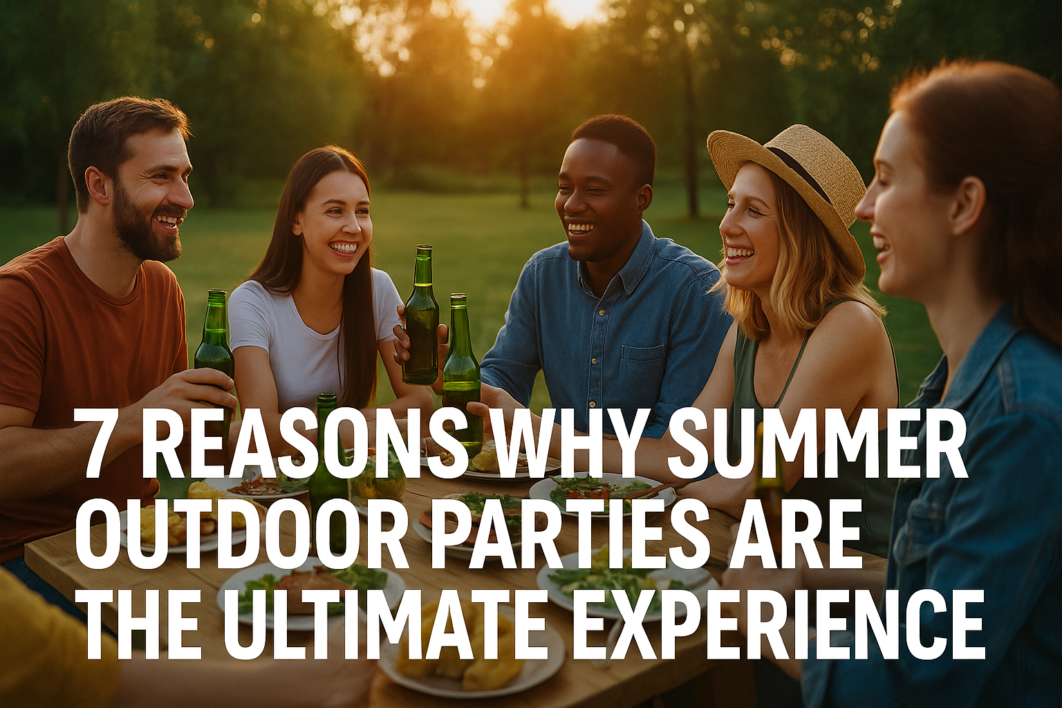 Why outdoor parties are better in summer