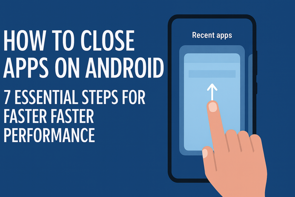 android how to close apps