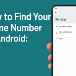 android how to find my phone number