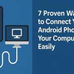 how can i connect my android phone to my computer