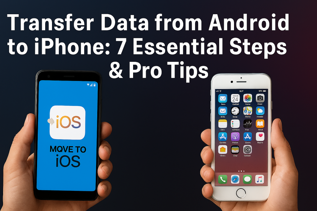 how can i transfer my data from android to iphone