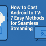 how do i cast my android to my tv