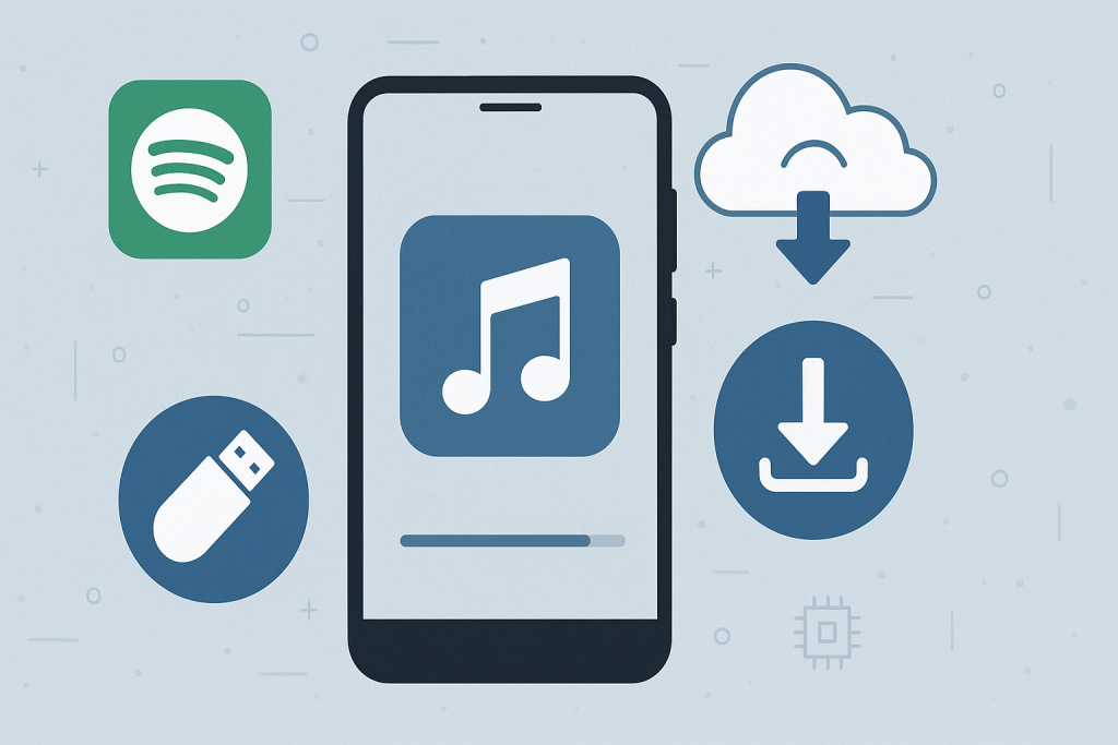 how do i download music to android phone