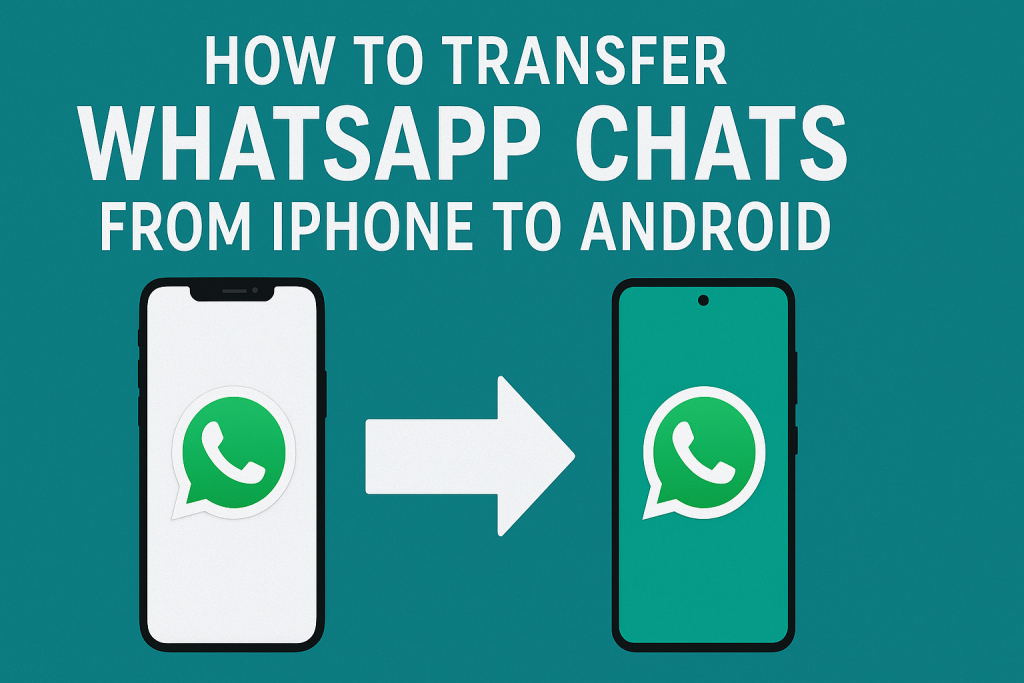 how do i transfer whatsapp messages from iphone to android