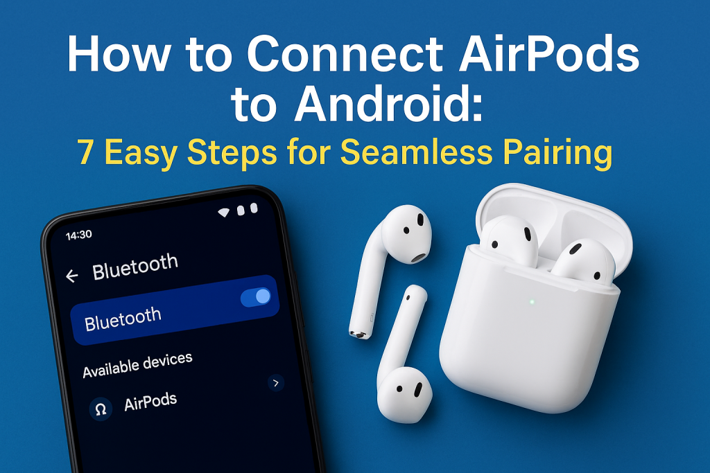 how do you connect airpods to android