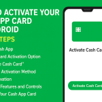how to activate cash app card on android