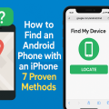 how to find an android phone with an iphone