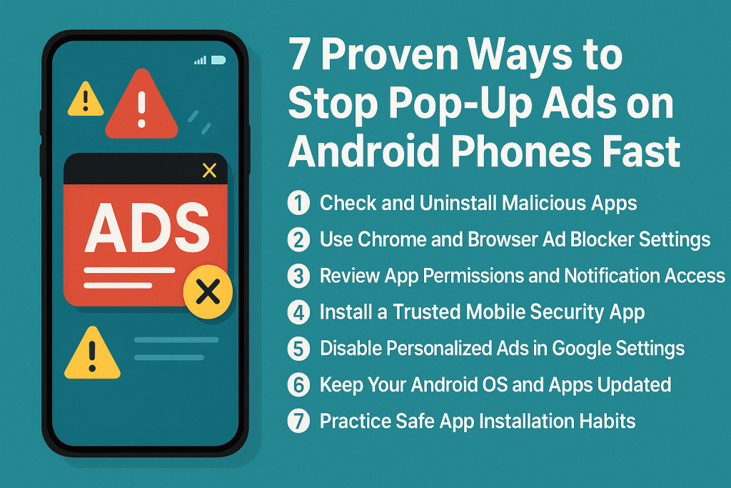 how to stop pop-up ads on android phone