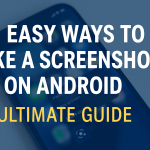 how to take a screenshot on android