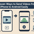 how can i send a video from iphone to android