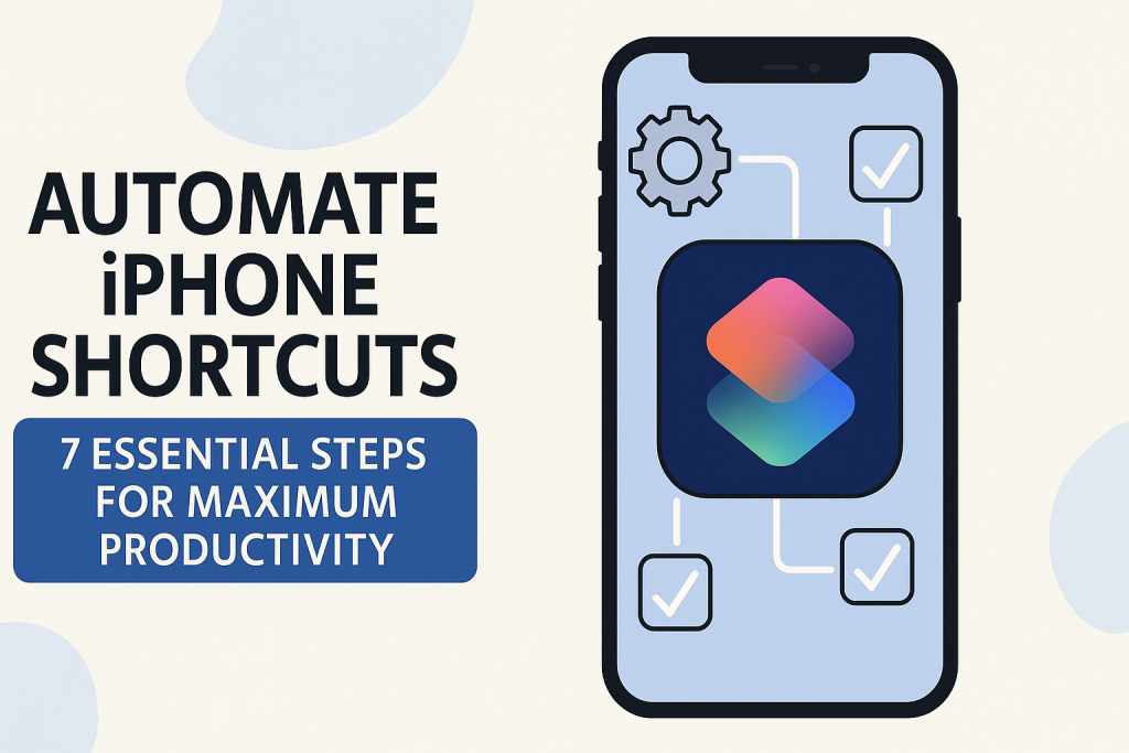 how to automate shortcuts on iPhone