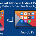 how to cast iphone to android tv