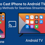 how to cast iphone to android tv