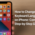 how to change keyboard language iPhone