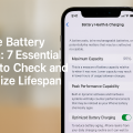 how to check battery health iPhone