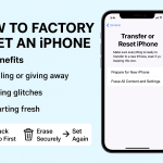 how to factory reset an iPhone