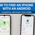 how to find an iphone with an android phone