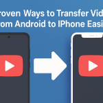 how to transfer a video from android to iphone