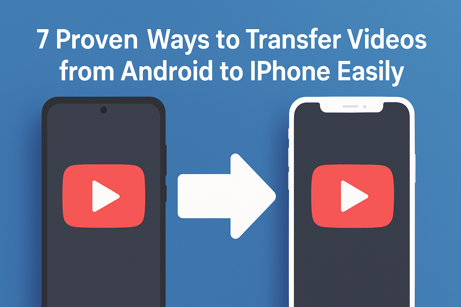 how to transfer a video from android to iphone