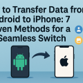 how to transfer cellular data from android to iphone