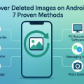 how to undelete images on android