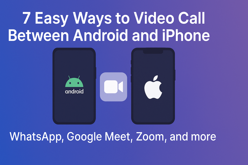 how to video call between android and iphone