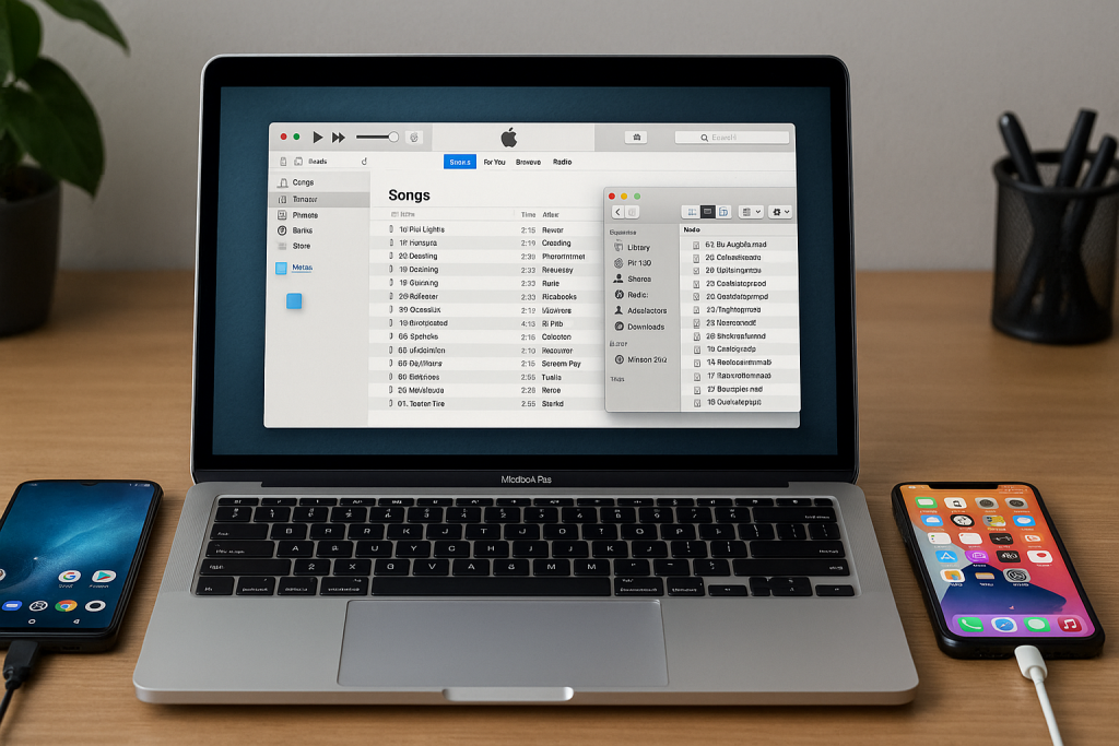 Syncing music from computer to iPhone via iTunes